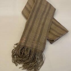 DEKIブータン産ストール23070Wild silk（野蚕） 70% COTTON 30%